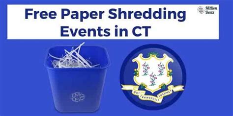 August 19, <b>2023</b> (Shred Saturday - August <b>2023</b> ($5 Per Box)) Timings: 9:00 AM to 12:00 PM. . Free paper shredding events in ct 2023